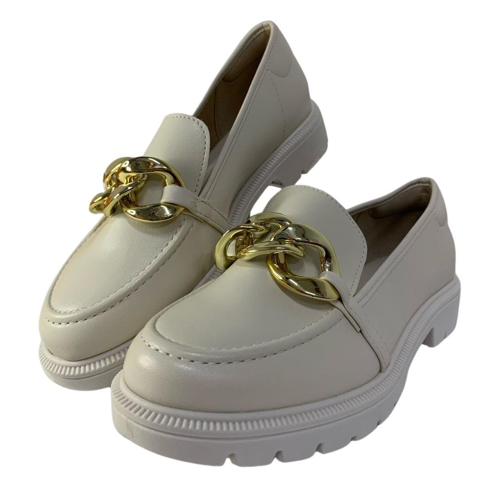 SAPATO BEIRA RIO CASUAL REF: 4283.105 FEMININO Branco 3