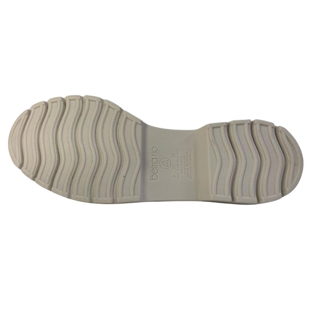 SAPATO BEIRA RIO CASUAL REF: 4283.105 FEMININO Branco 5