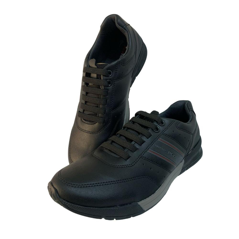 SAPATÊNIS PGD CALCE FÁCIL REF: 172204 MASCULINO Preto 3