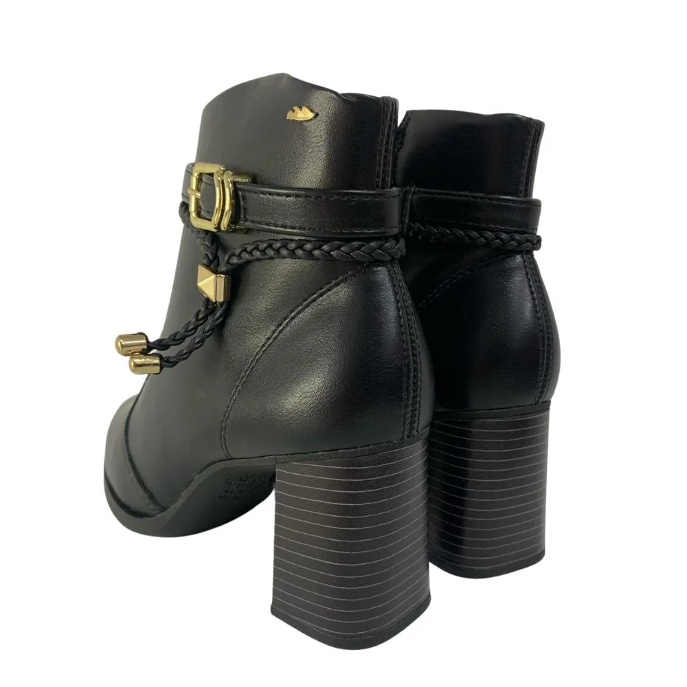 : BOTA DAKOTA SALTO BAIXO REF: DA781 FEMININO Preto 4