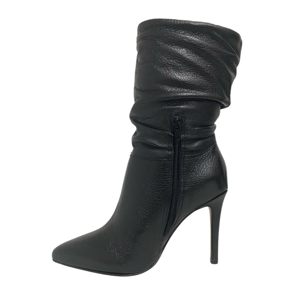 BOTA BOTTERO CARINA SALTO FINO REF: 347004 FEMININO Preto 2