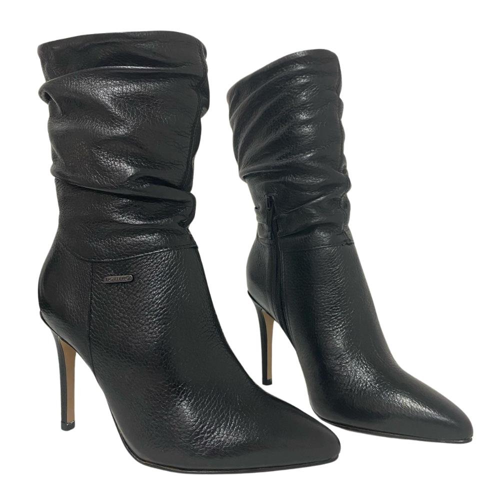 BOTA BOTTERO CARINA SALTO FINO REF: 347004 FEMININO Preto 3