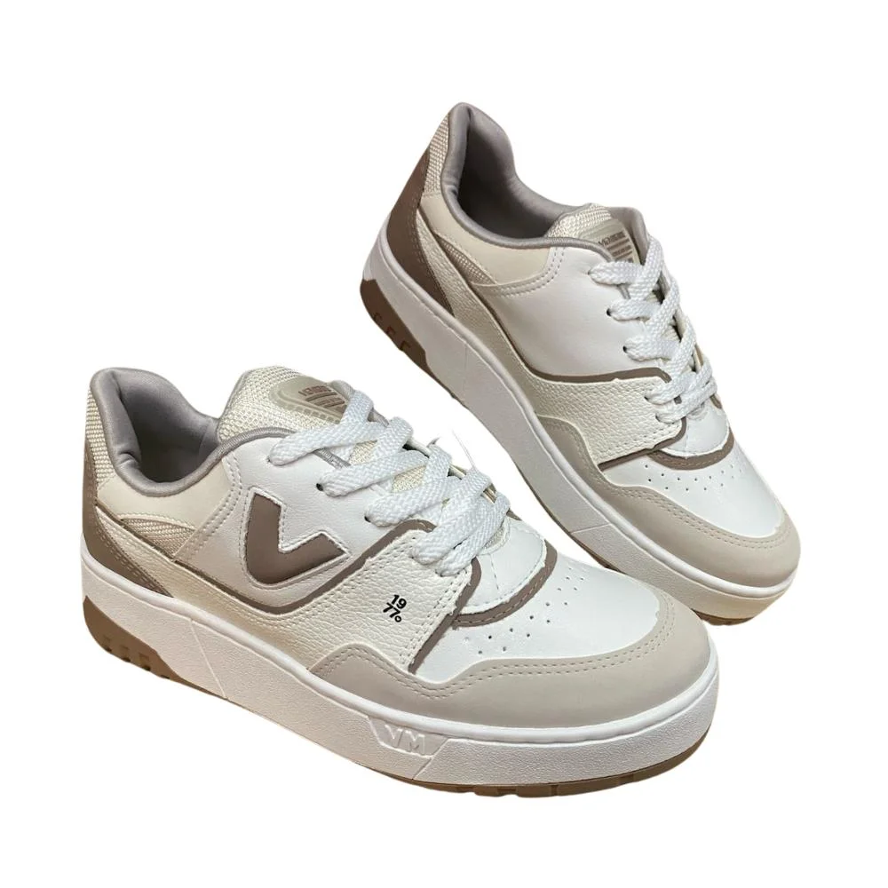 TÊNIS VIA MARTE CASUAL REF: 04202319 FEMININO Bege/Milk/Toffe 3