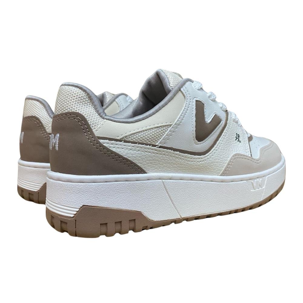 TÊNIS VIA MARTE CASUAL REF: 04202319 FEMININO Bege/Milk/Toffe 4
