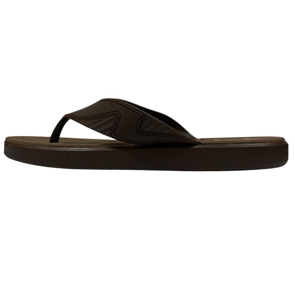 CHINELO CARTAGO CASA BLANCA KIT C/ CARTEIRA REF: 12402 MASCULINO Marrom 2