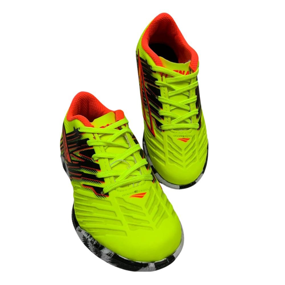 CHUTEIRA PENALTY INDOOR MATIS CALCE FACIL REF: 126241 MENINO Amarelo/Coral/Preto 3
