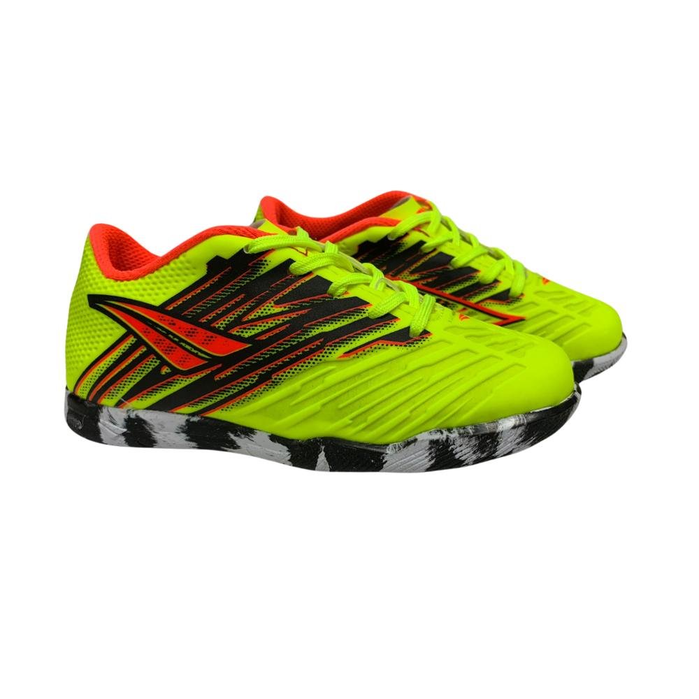 CHUTEIRA PENALTY INDOOR MATIS CALCE FACIL REF: 126241 MENINO Amarelo/Coral/Preto 4