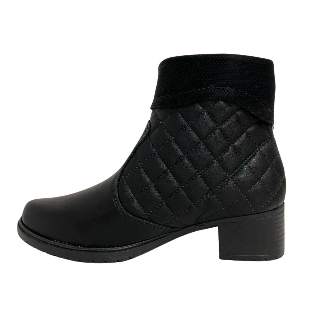 BOTA MISSISSIPI CANO CURTO REF:Q8461 FEMININO Preto 2