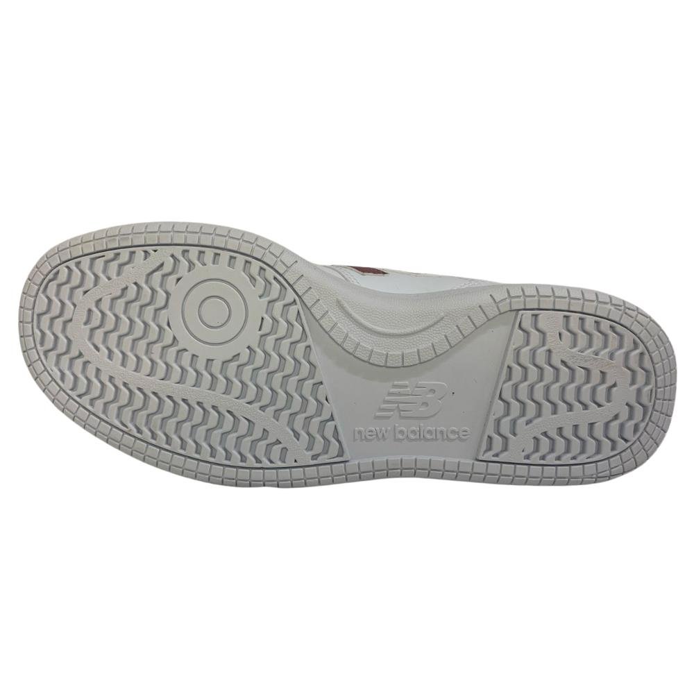 TÊNIS NEW BALANCE CADARÇO REF: BB80FA8 FEMININO Branco/Rosa 5