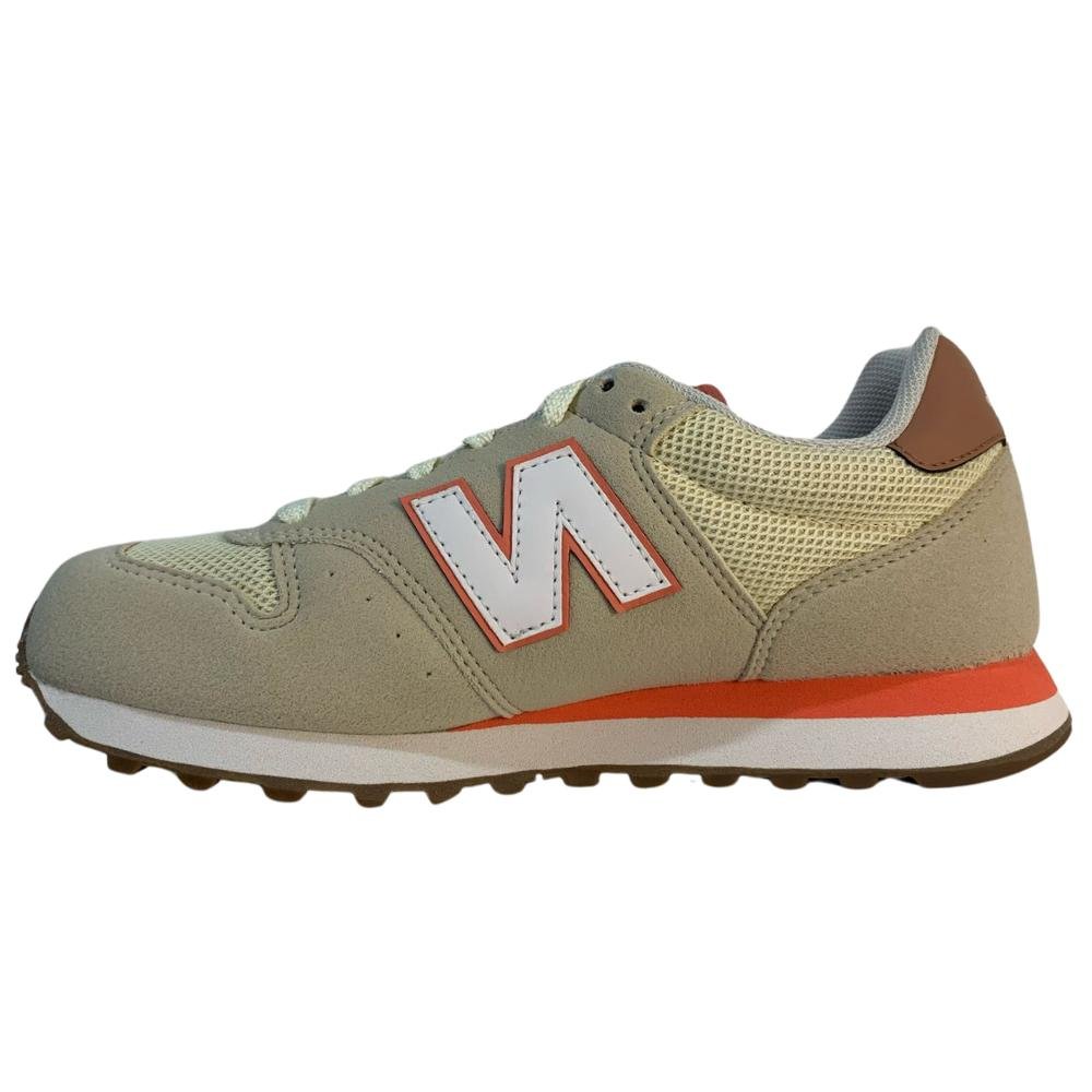 TÊNIS NEW BALANCE CADARÇO REF: GW500NB2 FEMININO Bege 2