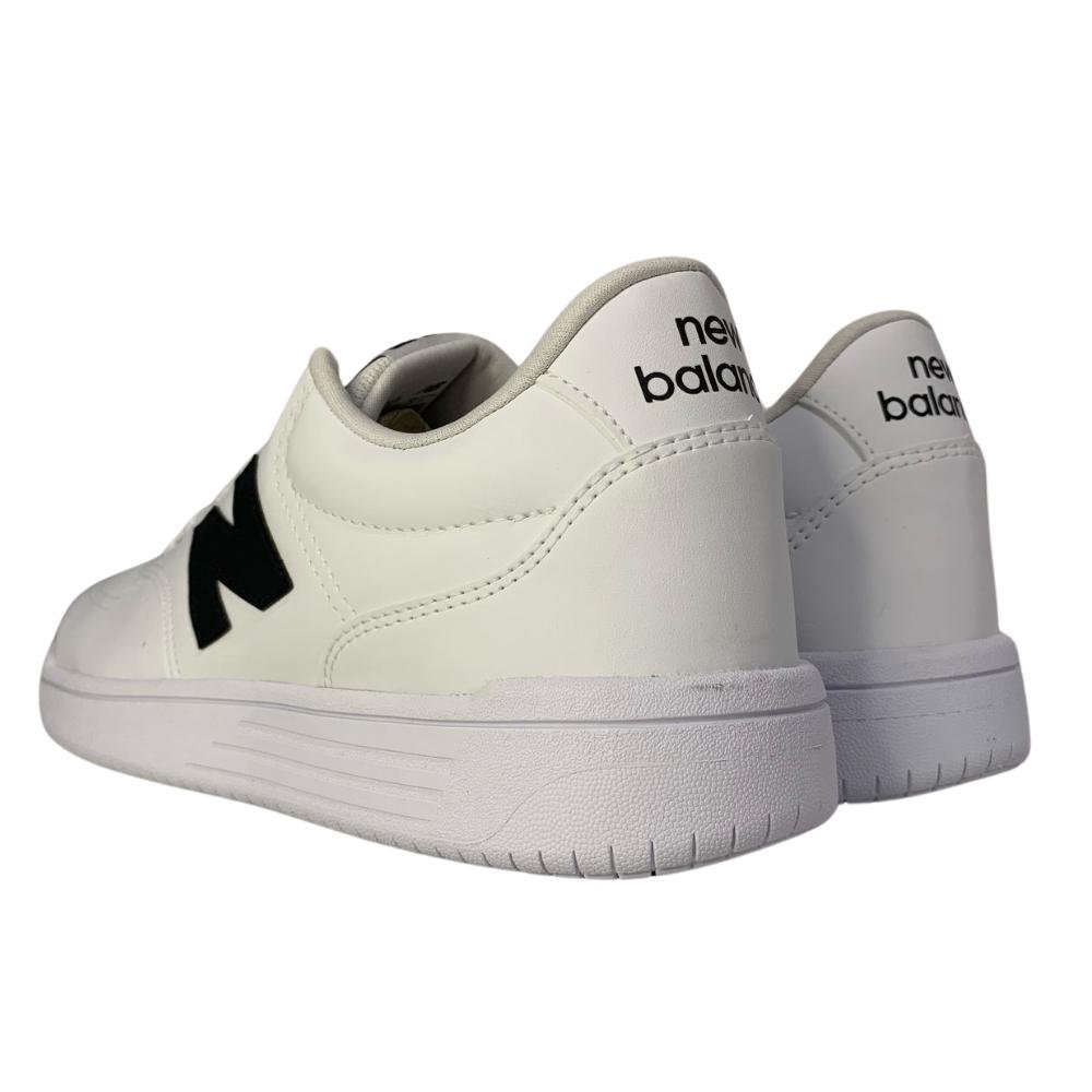 TÊNIS NEW BALANCE CASUAL REF: BB80C81 MASCULINO Branco/Preto 4