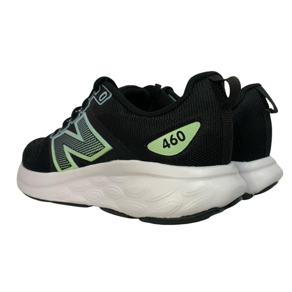 ÊNIS NEW BALANCE ESPORTIVO REF: W460ZK4 FEMININO Preto/Azul Claro 4