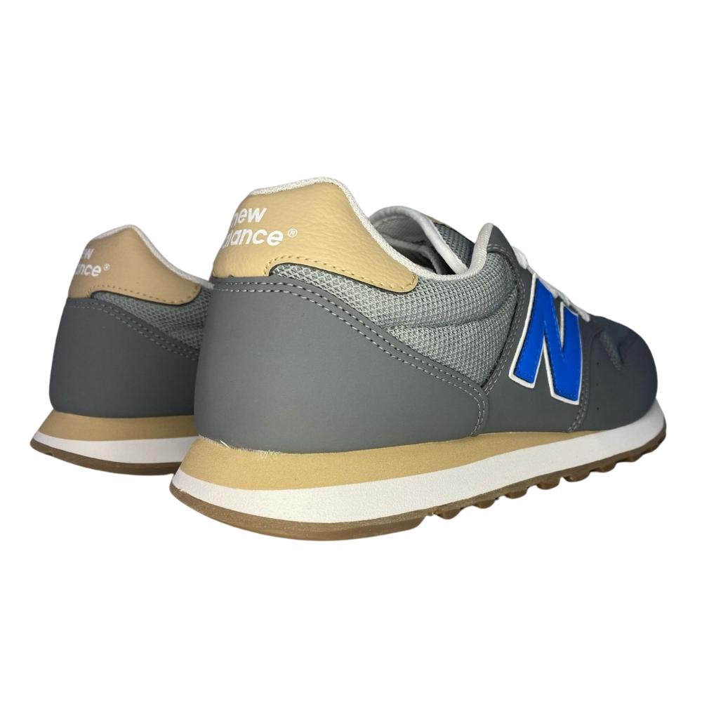 TÊNIS NEW BALANCE CASUAL REF: GM500KB2 MASCULINO Cinza 4