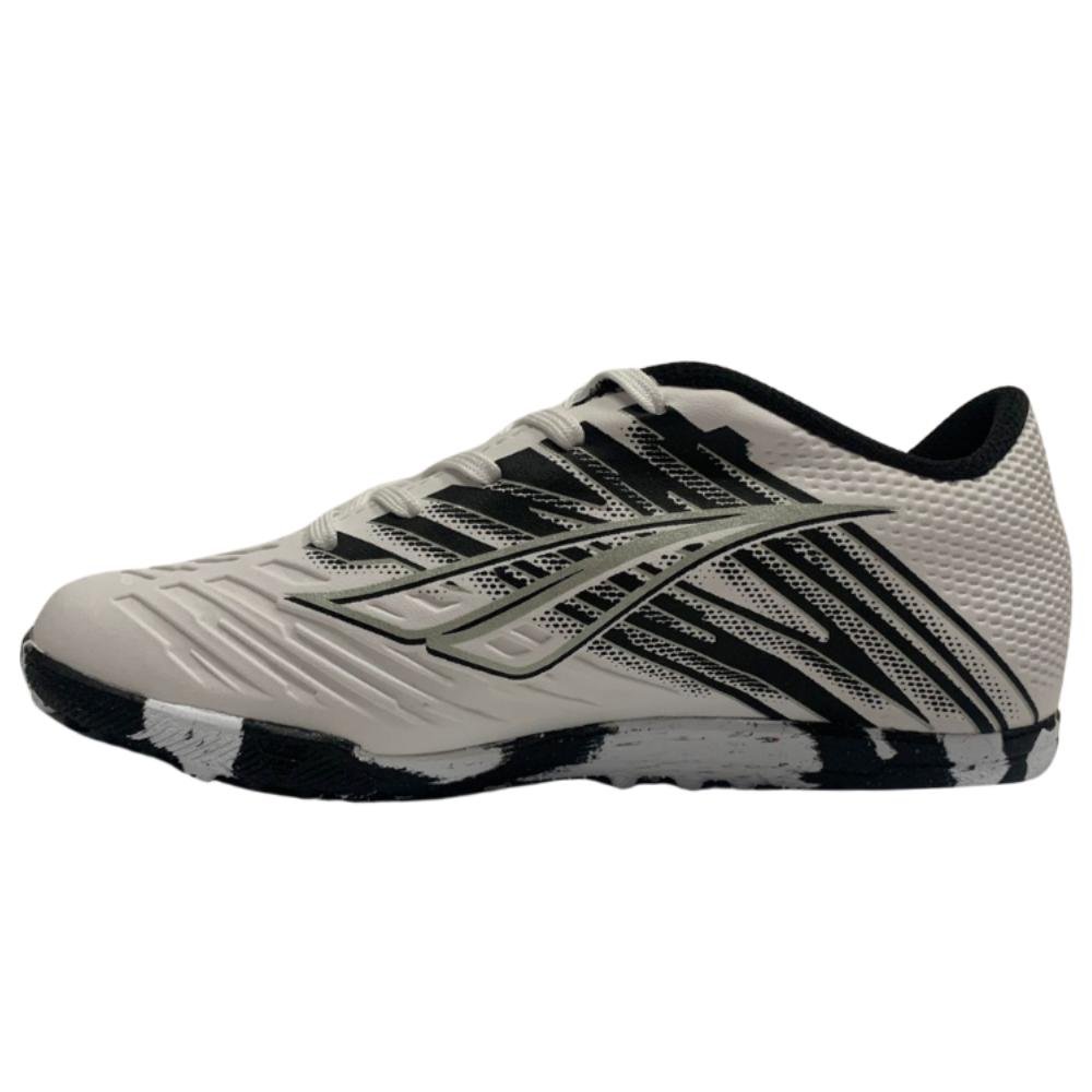 CHUTEIRA PENALTY FURIA SOCIETY REF: 242297 MENINO Branco/Prata/Preto 2