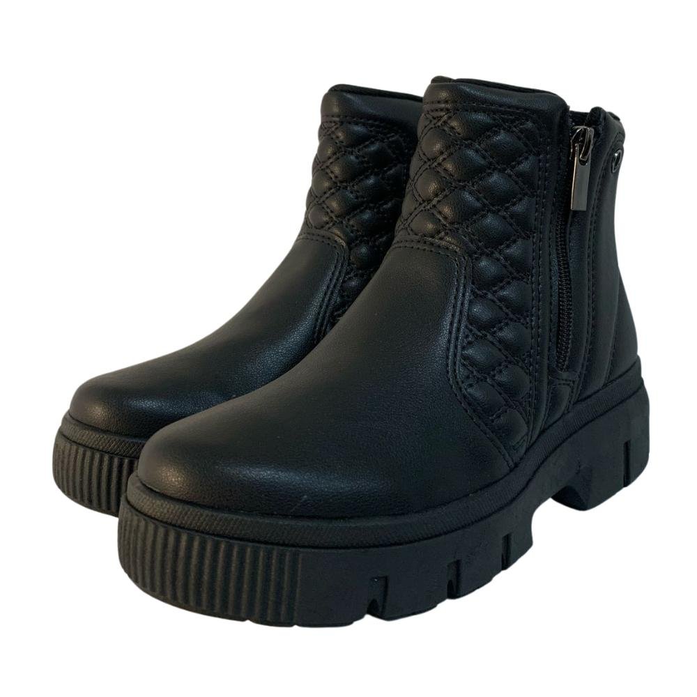 BOTA KOLOSH ZÍPER REF: C3370 FEMININO Preto 3