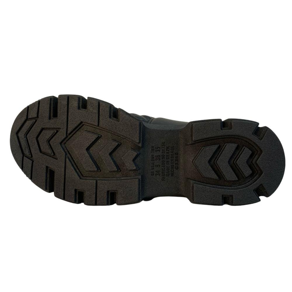 BOTA KOLOSH ZÍPER REF: C3370 FEMININO Preto 5