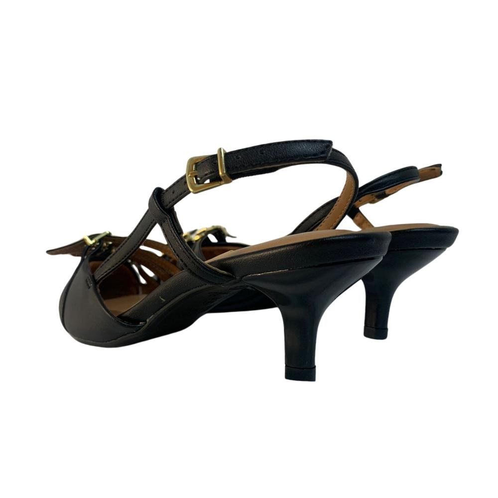 SAPATO VIZZANO SALTO BAIXO REF:1122.890 FEMININO Preto 4