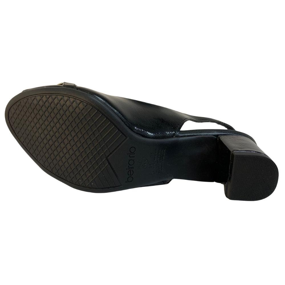 SAPATO BEIRA RIO CASUAL REF: 4777.499 FEMININO Preto 5