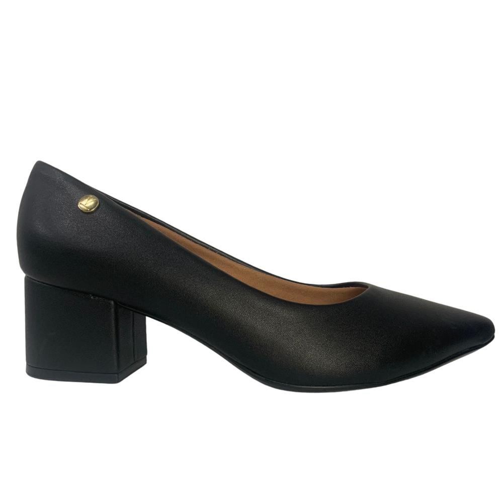 SAPATO VIZZANO SALTO BAIXO REF: 1220.315 FEMININO Preto 1