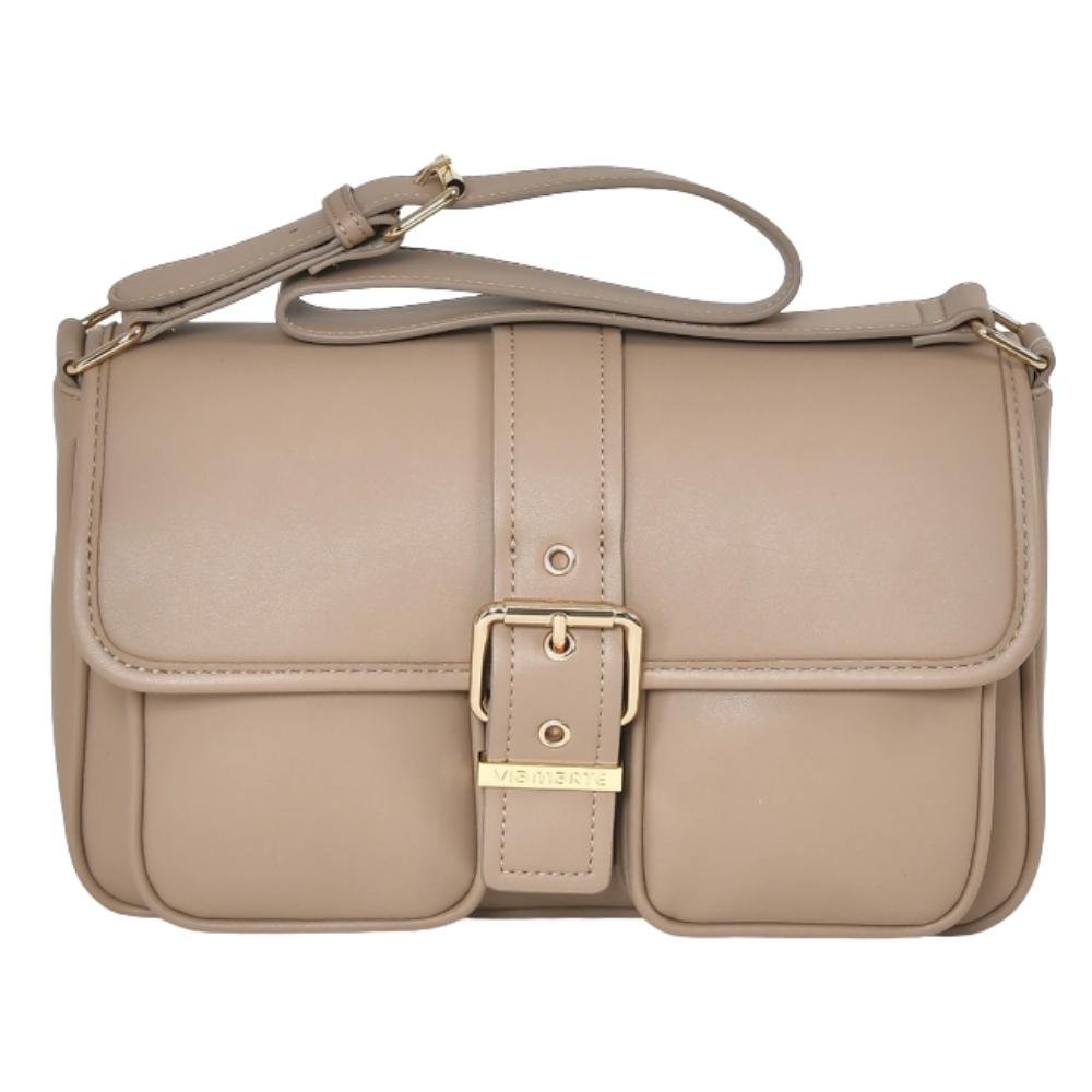 BOLSA VIA MARTE BOLSOS REF: B2606-01 FEMININO Marrom 2