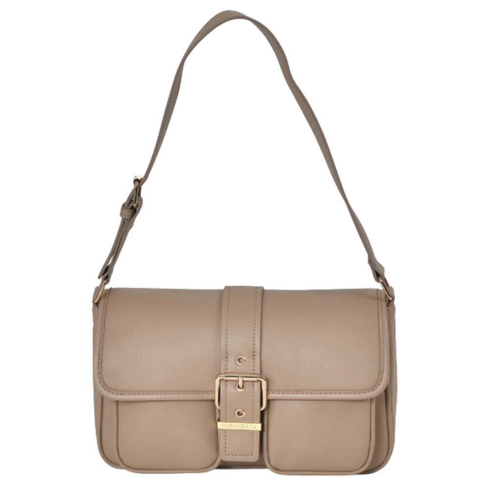 BOLSA VIA MARTE BOLSOS REF: B2606-01 FEMININO Marrom 4