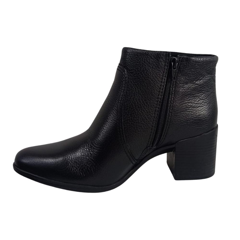 BOTA BOTTERO ZÍPER REF: 346901 FEMININO Preto 2