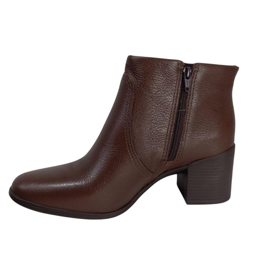 BOTA BOTTERO ZÍPER REF: 346901 FEMININO Marrom 2