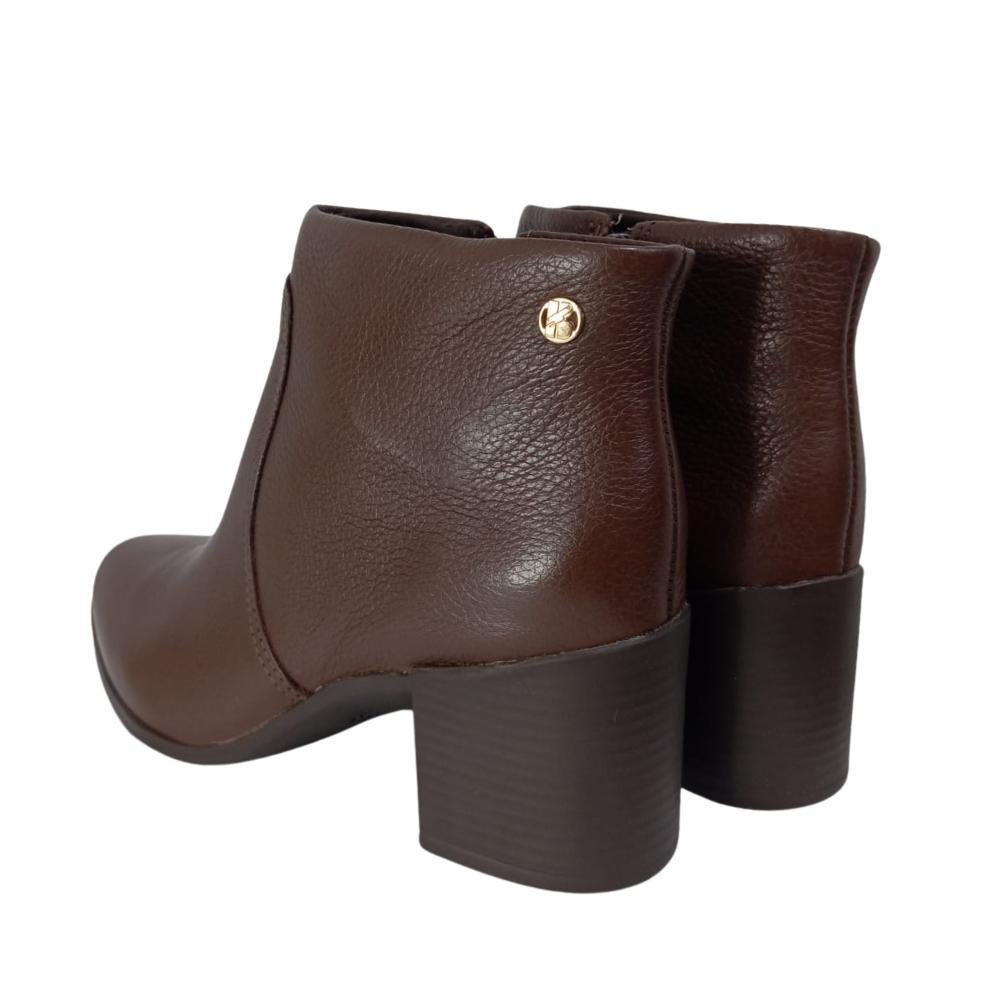 BOTA BOTTERO ZÍPER REF: 346901 FEMININO Marrom 4