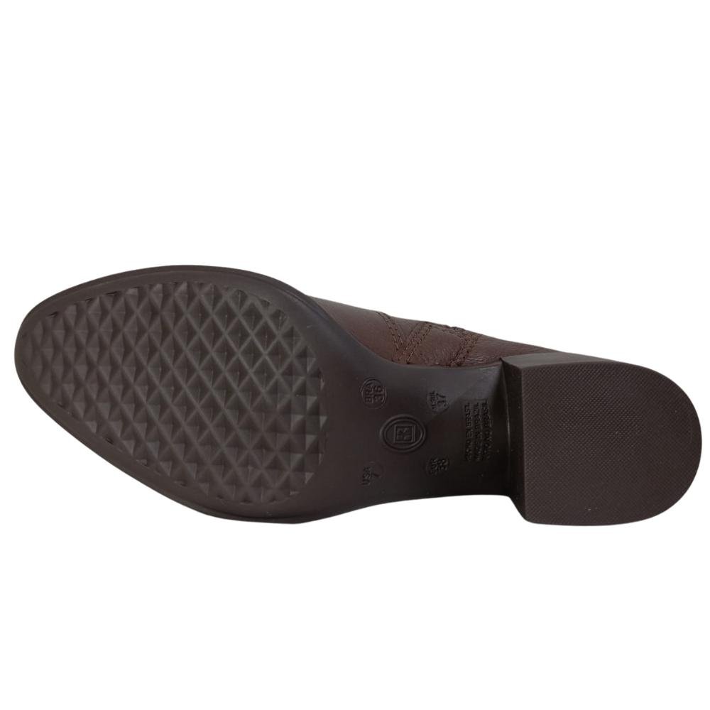 BOTA BOTTERO ZÍPER REF: 346901 FEMININO Marrom 5