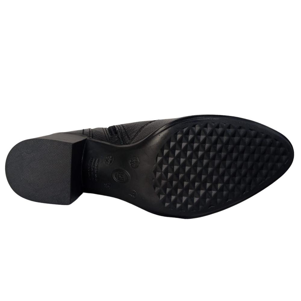 BOTA BOTTERO SALTO GROSSO REF: 346915 FEMININO Preto 5