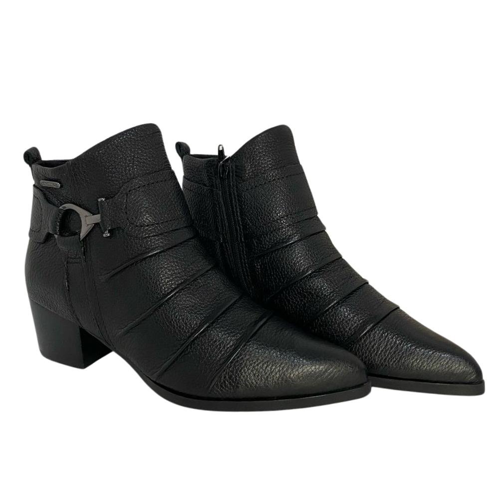 BOTA BOTTERO TUCSON CANO CURTO REF: 349311 FEMININO Preto 3