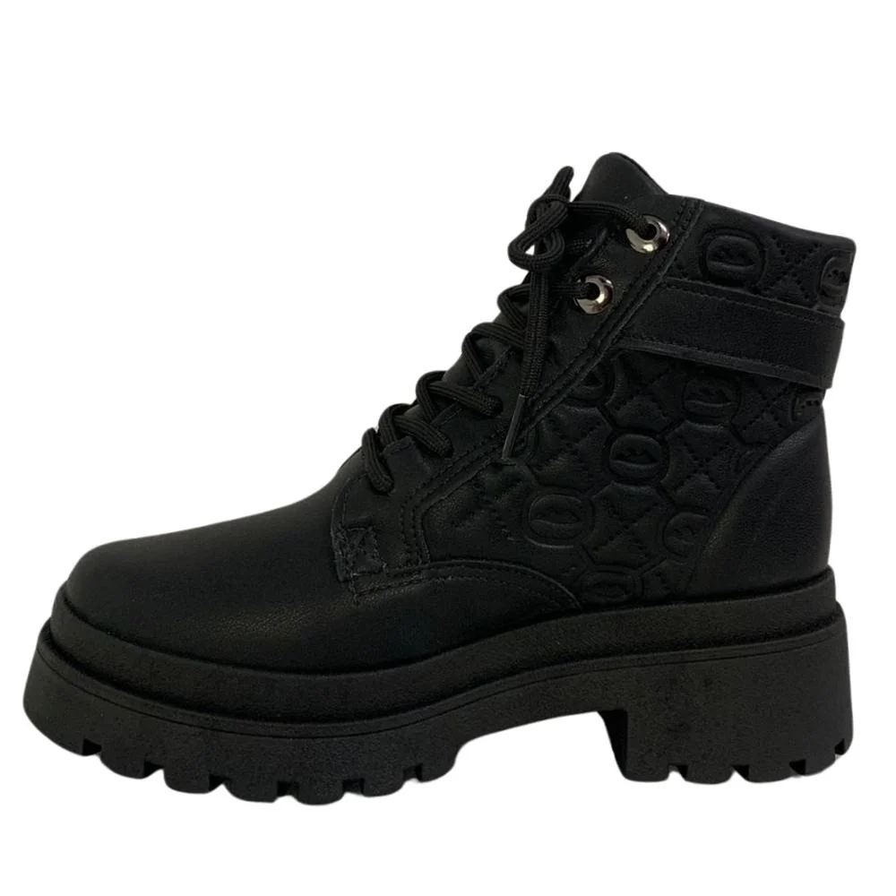 BOTA DAKOTA SALTO BLOCO REF: DA851 FEMININO Preto 2