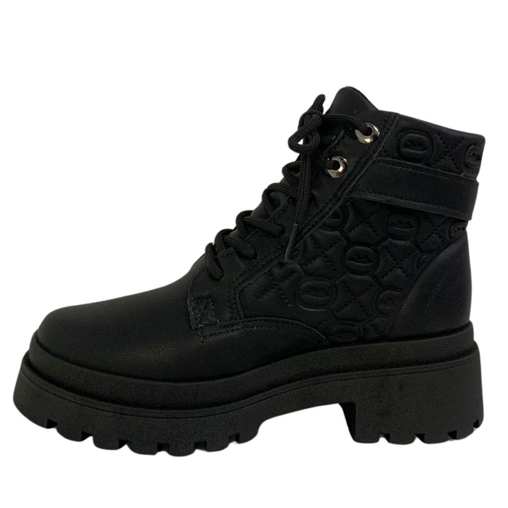 BOTA DAKOTA SALTO BLOCO REF: DA851 FEMININO Preto 2