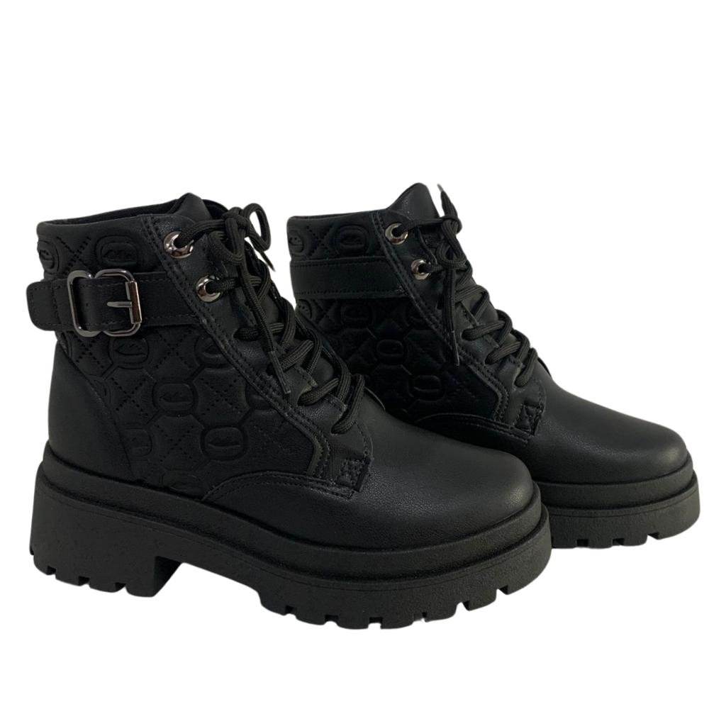 BOTA DAKOTA SALTO BLOCO REF: DA851 FEMININO Preto 3