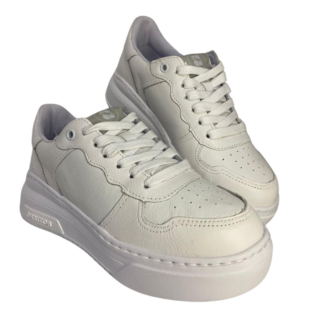 TÊNIS BOTTERO HOBART CADARÇO REF: 365101 FEMININO Branco 3