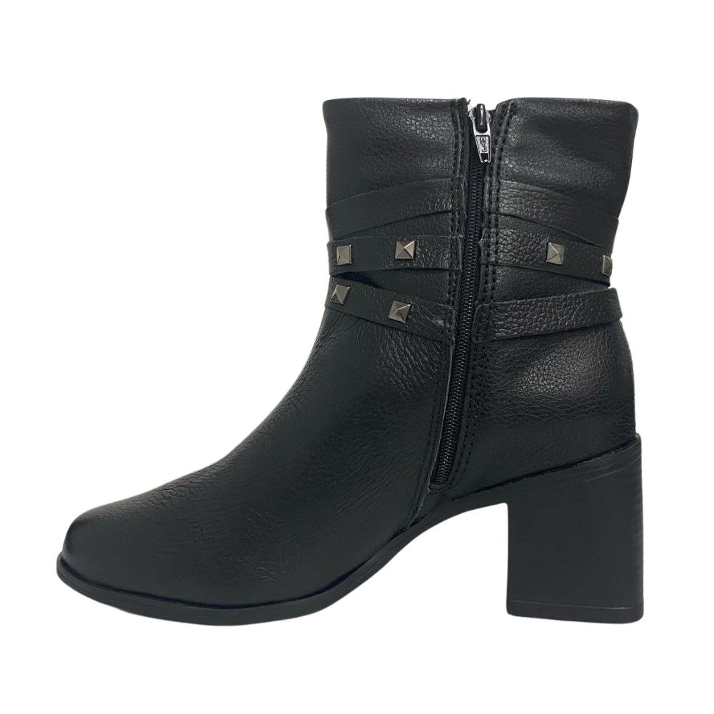BOTA BOTTERO GEOVANA CANO CURTO REF: 361802 FEMININO Preto 2