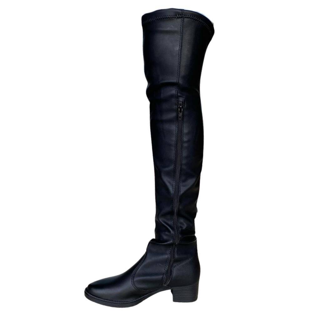BOTA MISSISSIPI CANO ALTO REF: ME124 FEMININO Preto 2