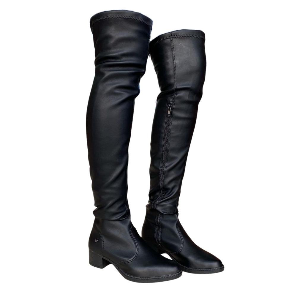 BOTA MISSISSIPI CANO ALTO REF: ME124 FEMININO Preto 3
