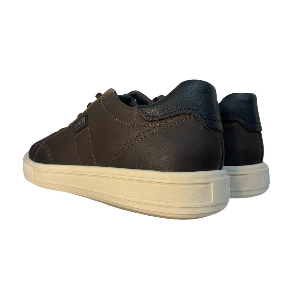 SAPATÊNIS PEGADA CASUAL REF: 111506 MASCULINO Café/Preto 4