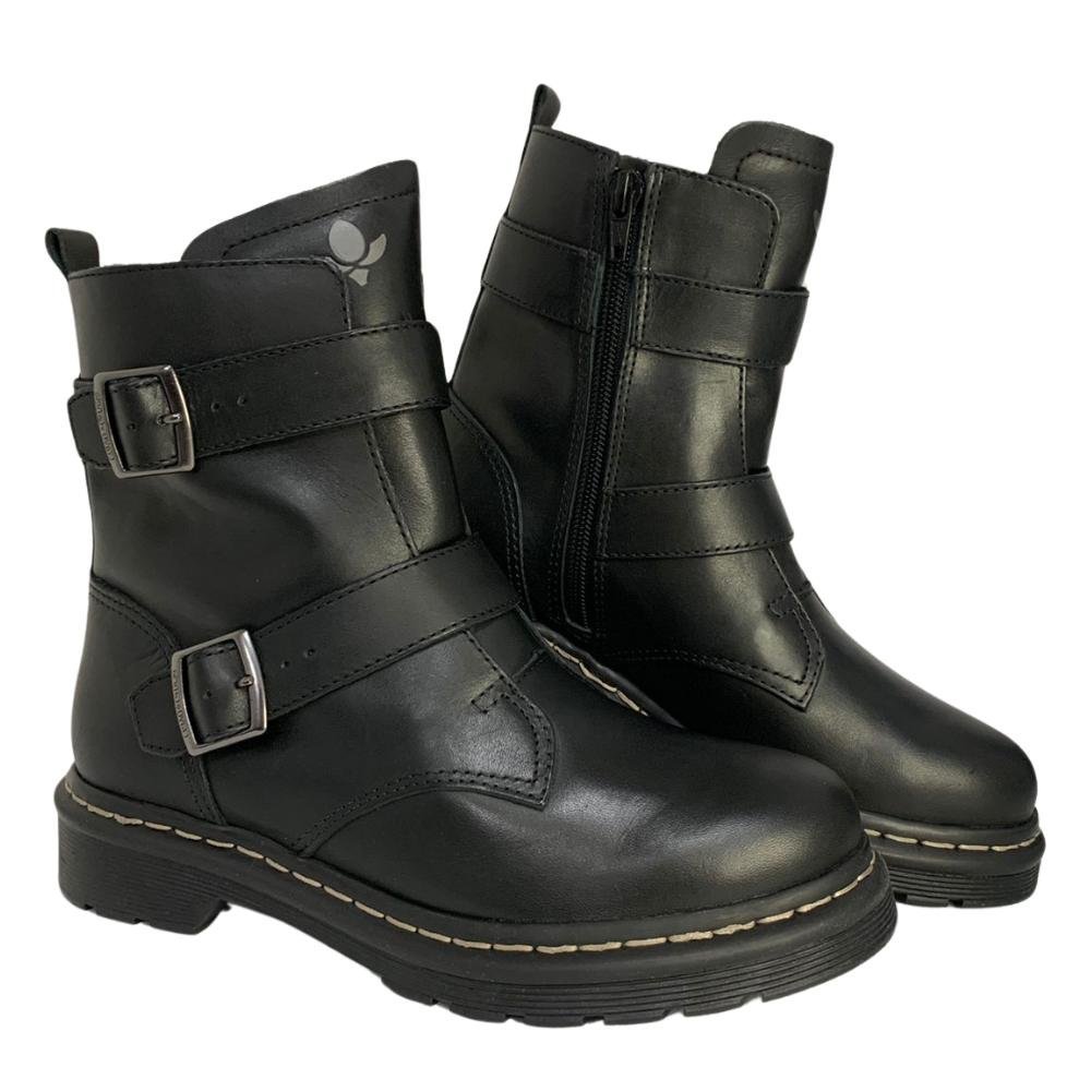 BOTA CRAVO E CANELA ZÍPER REF: 1579 FEMININO Preto 3