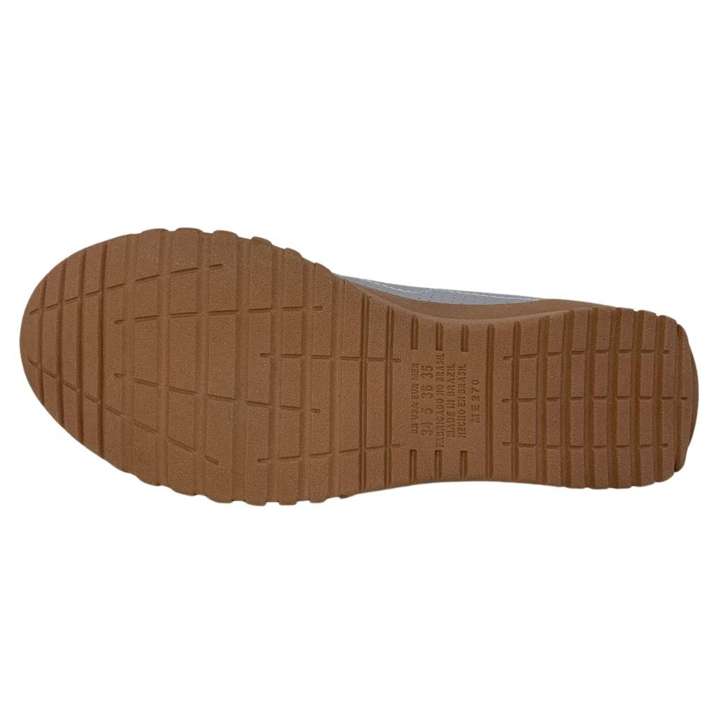 TÊNIS MISSISSIPI CADARÇO REF: ME272 FEMININO Pluma/Gelo 5