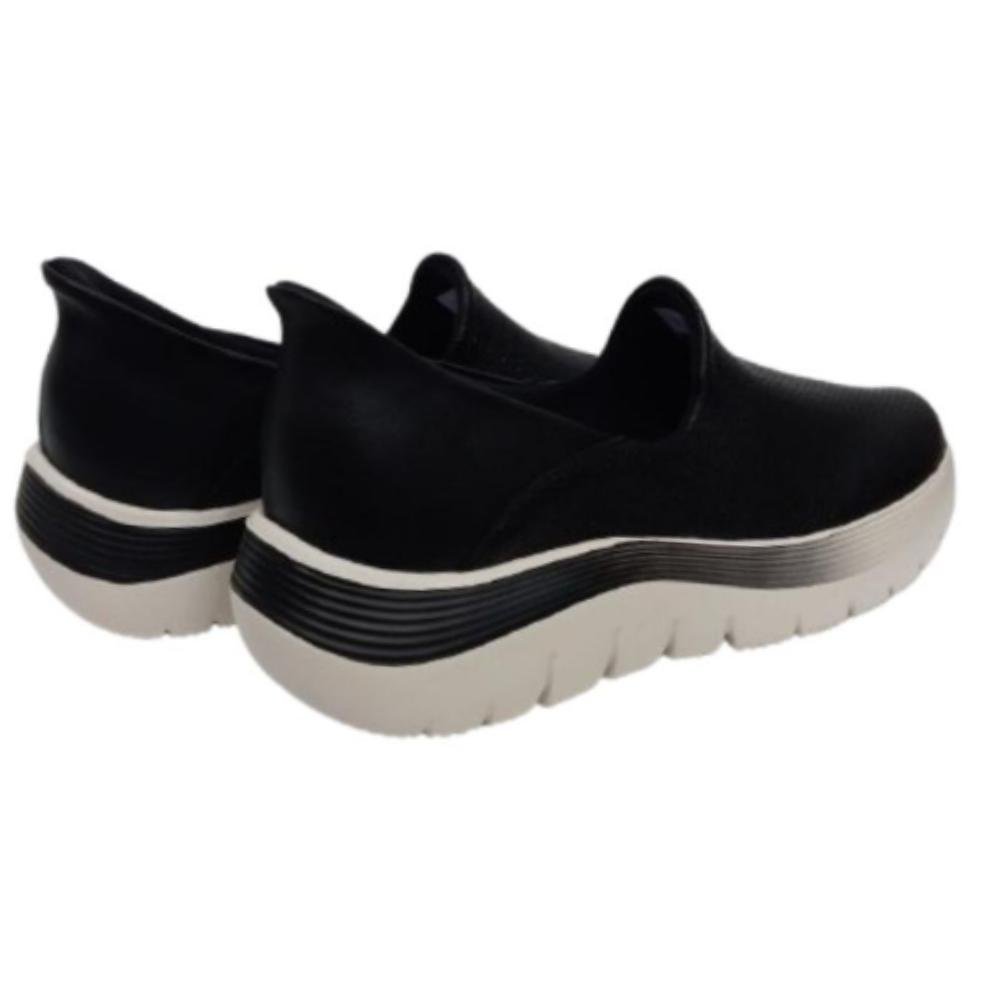 TÊNIS PICCADILLY CALCE FÁCIL REF: 925001 FEMININO Preto/Off White 4