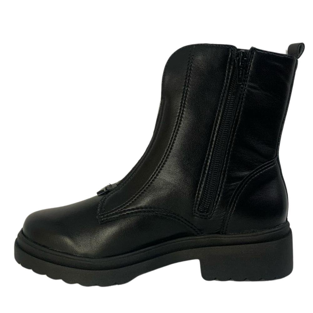 BOTA VIA MARTE ZÍPER REF: 24500201 FEMININO Preto 2