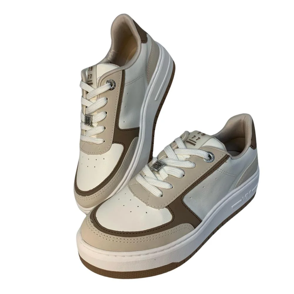 TÊNIS VIA MARTE CADARÇO REF: 23900505 FEMININO Bege/Milk/Toffe 3