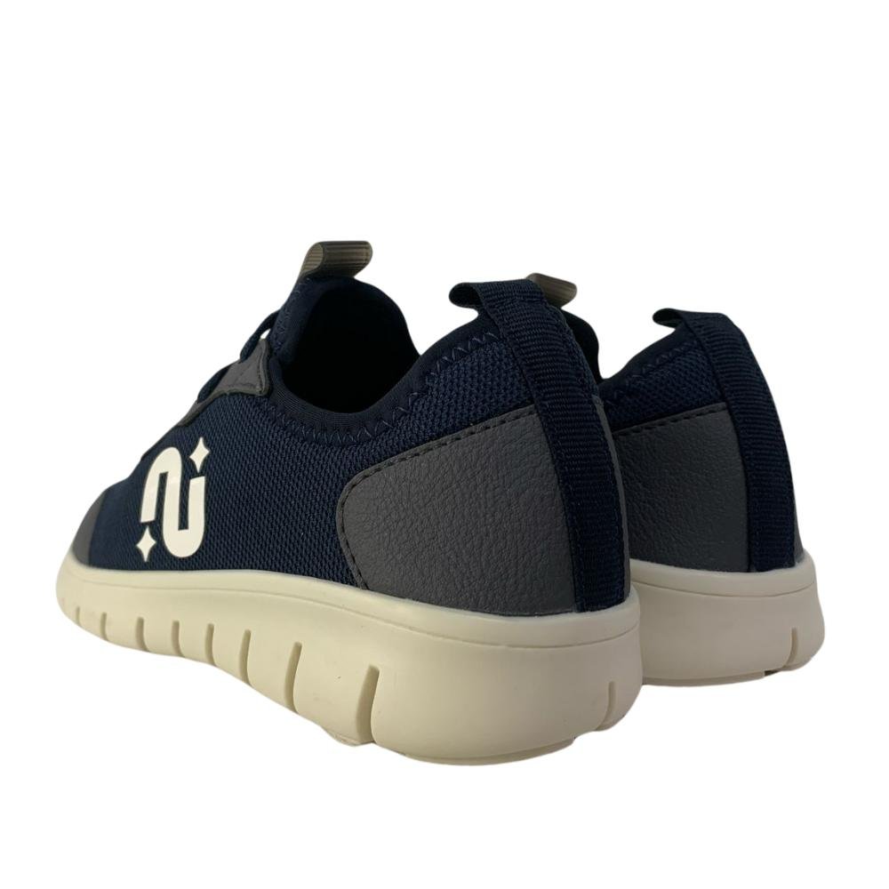 TÊNIS NOVOPE CALCE FACIL REF: 10001279. MENINO Marinho/Off White 4