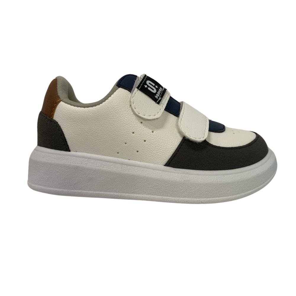 Cor Branco/Grafite/Whisky