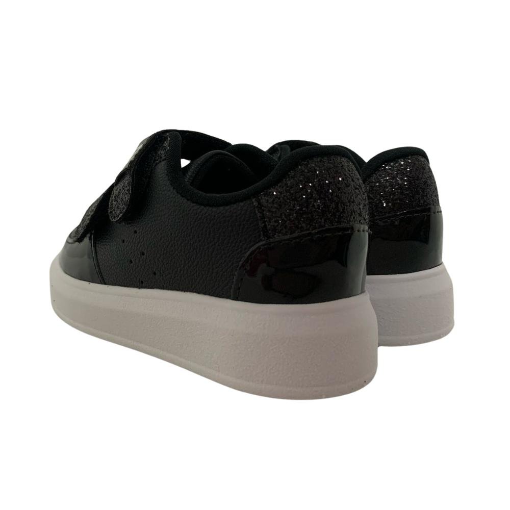 TÊNIS NOVOPE CALCE FACIL REF: 98001012 INFANTIL Preto/Glitter 4