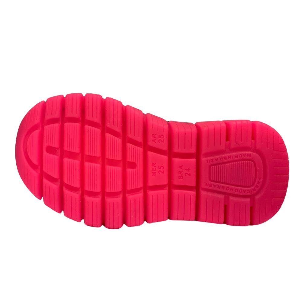 TÊNIS NOVOPE LED REF: 99001013 INFANTIL Preto/Glitter/Pink 5