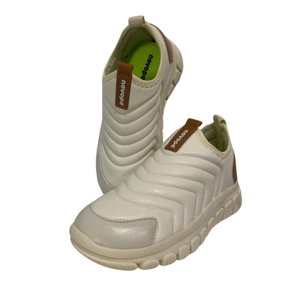 TÊNIS NOVOPE CALCE FÁCIL REF: 99001285 MENINO Off White 5