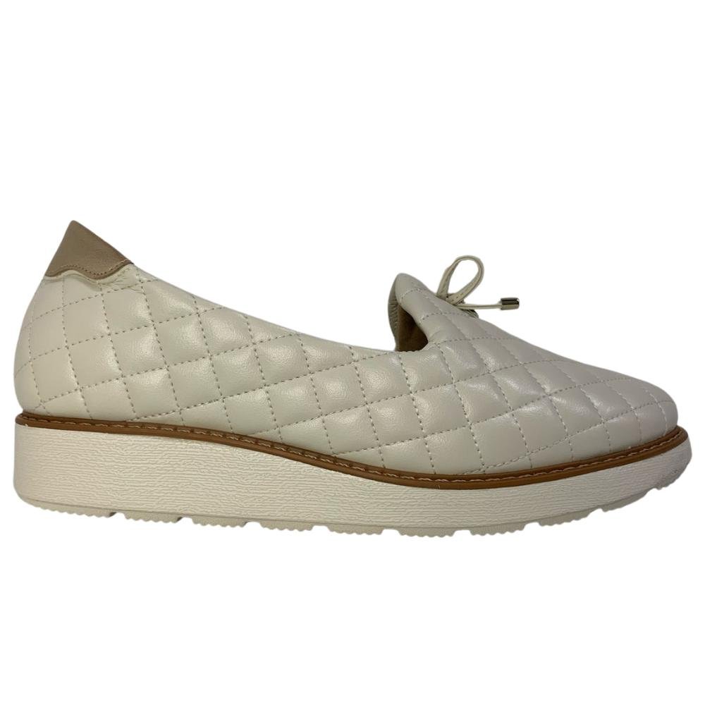 SAPATO MODARE CALCE FÁCIL REF:7400.101 FEMININO Branco Off 1